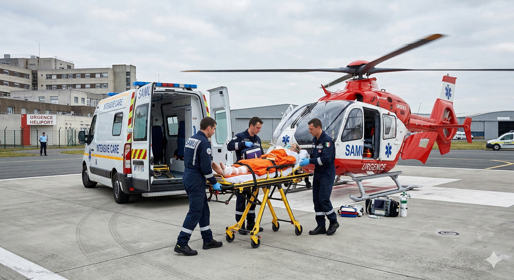 dual technology helicopter medical evacuation